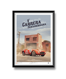 Ferrari 375 Plus Poster - Carrera Panamericana 1954 Limited Edition Ferrari 375 Plus Carrera Panamericana 1954 limited edition poster, signed and numbered.