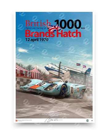Porsche 917 K Gulf - Brands Hatch 1970