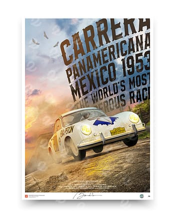 Porsche 356 - Carrera Panamericana 1953